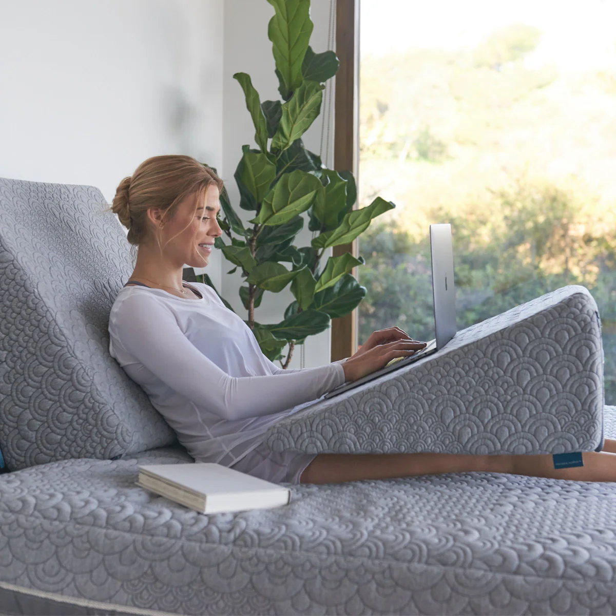 Crystal Cove Wedge Pillow thumbnail 2