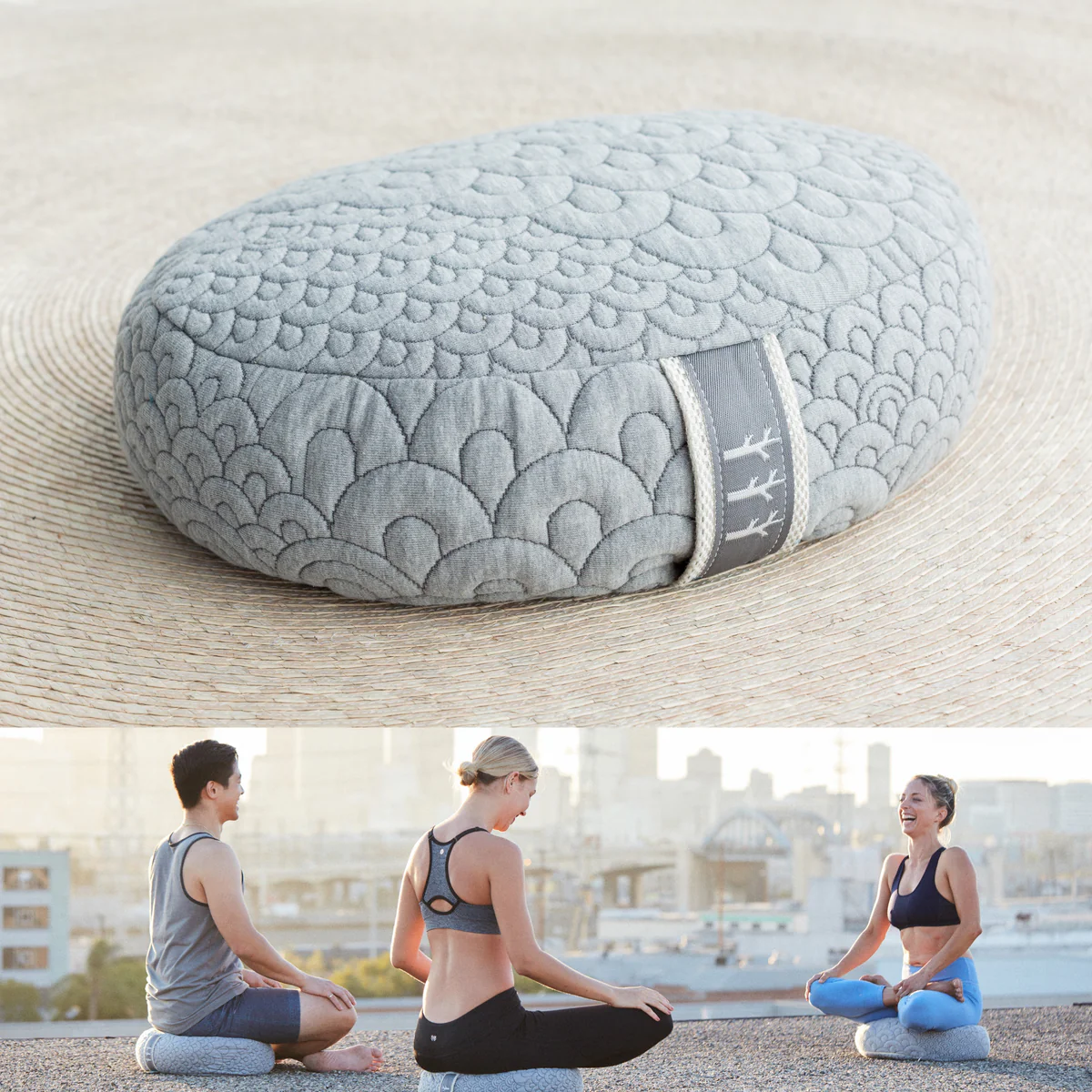 Crystal Cove Yoga Cushion Set thumbnail 2